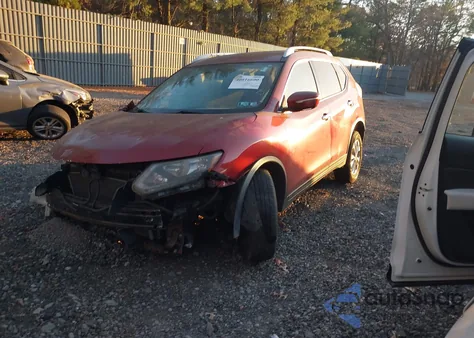 2015 Nissan Rogue Sv from USA, damaged, VIN KNMAT2MV8FP519911